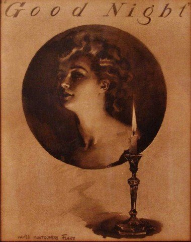 James Montgomery Flagg (1877-1960), Gouache Watercolor, (1 of 9)