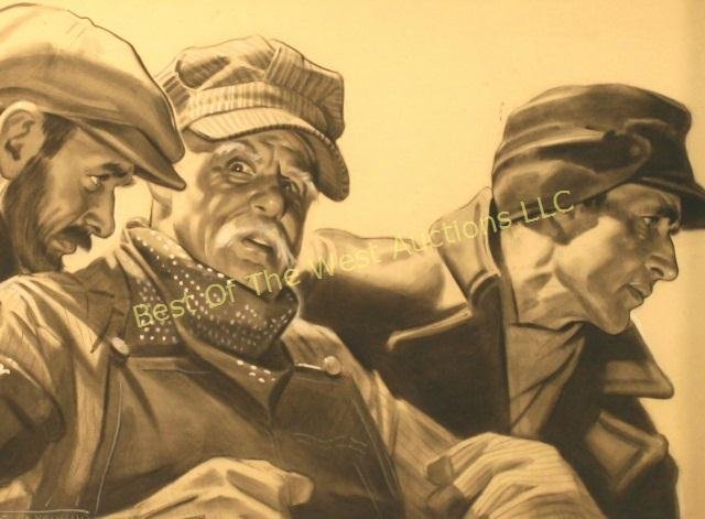 Frank Vaughn, Gouache, (1 of 4)