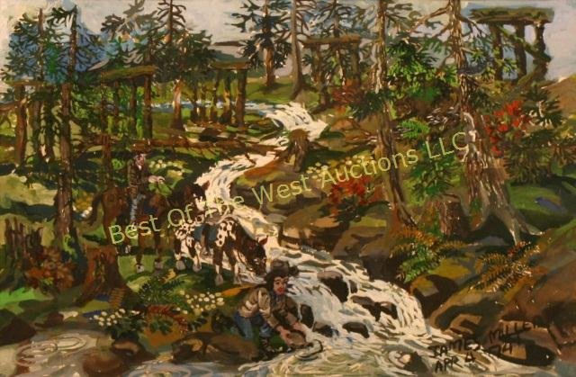 James Miller, Gouache, (1 of 3)