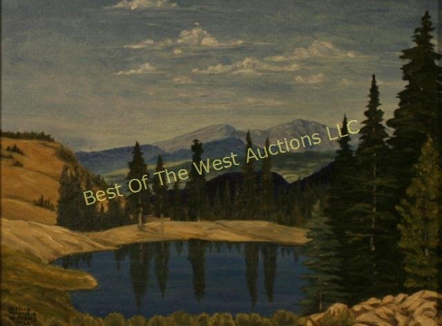 Jessica H. Williams, Oil on Board, (1 of 3)