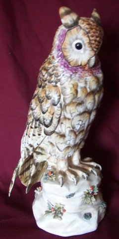 Large Handpainted Owl (1 of 2)