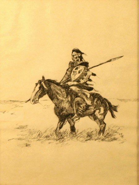 Charles Bear, Pen and Ink, (1 of 3)