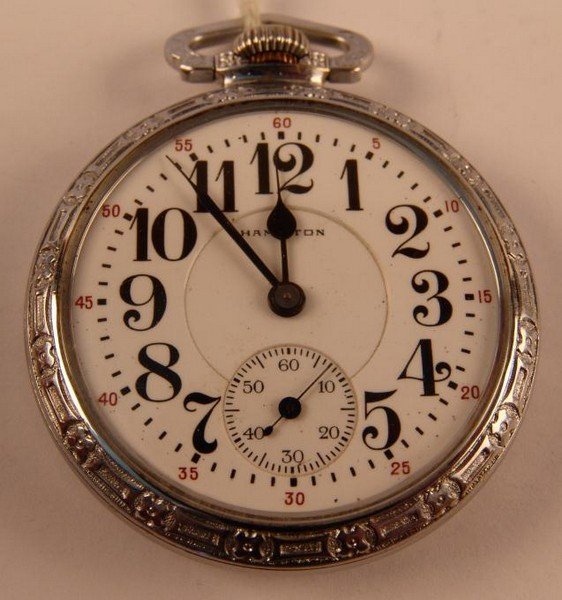 Vintage Pocket Watch, (1 of 5)