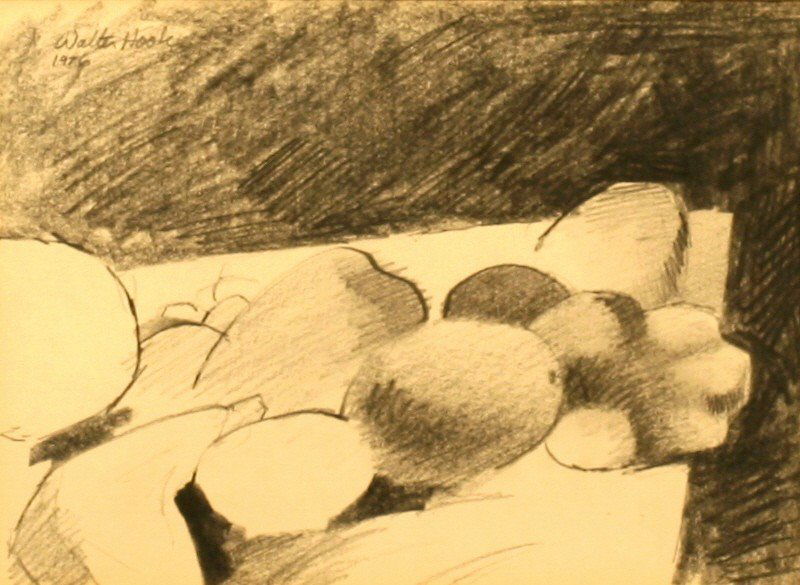 Walter Hook (1919-1989) Pencil, (1 of 3)