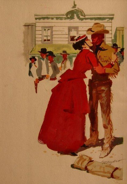 Robert Meyers (1919-1970) Original illustration, (1 of 4)