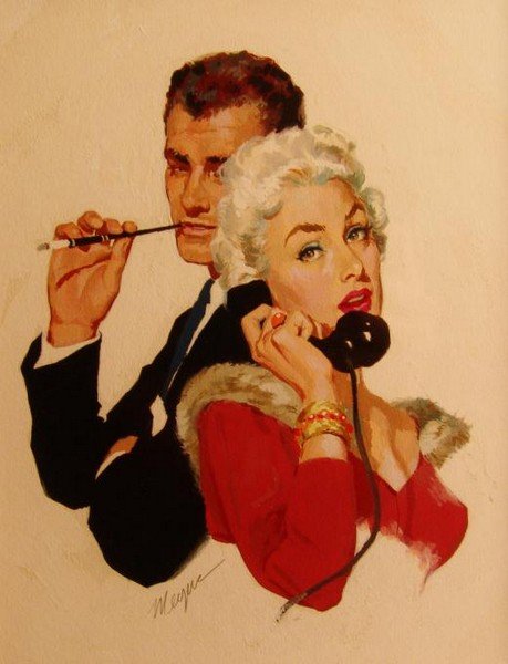 Robert Meyers (1919-1970) Original illustration, (1 of 6)