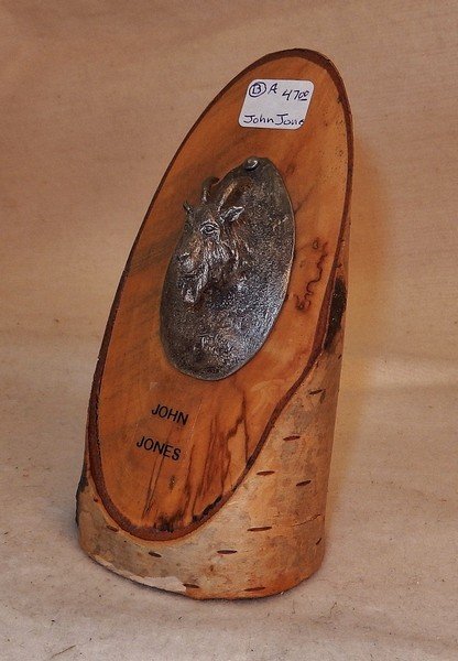 John Jones, Cast Pewter Sculpture, (1 of 4)