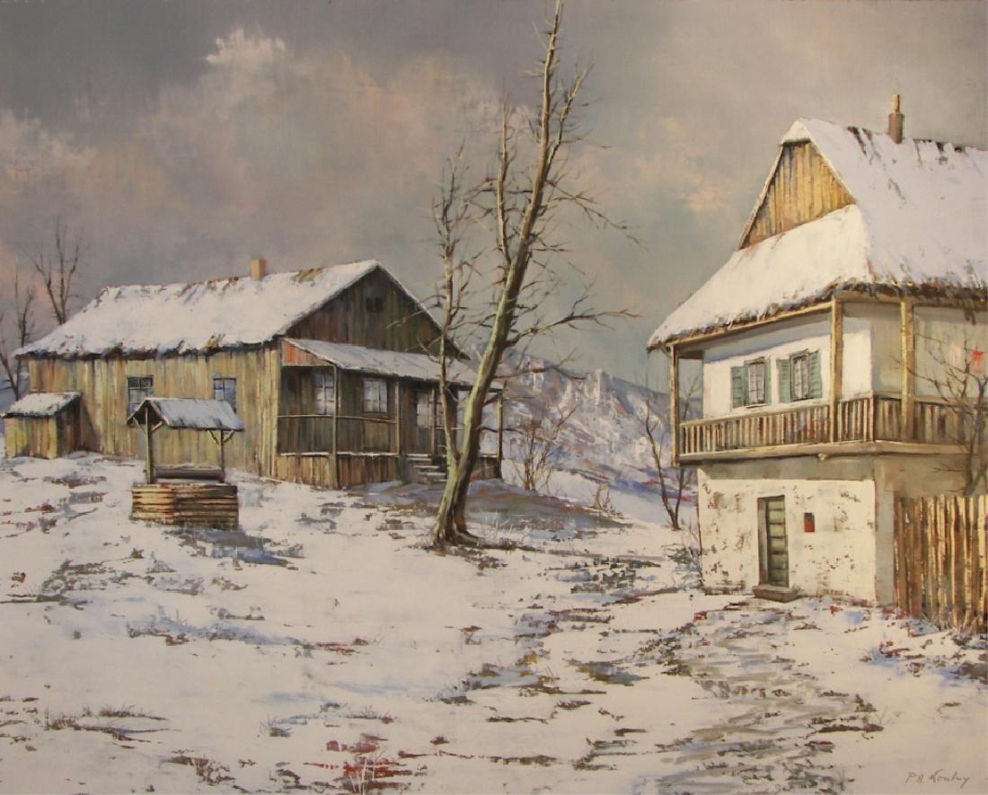 Pawel A. Kontny, Oil on Board (1 of 2)