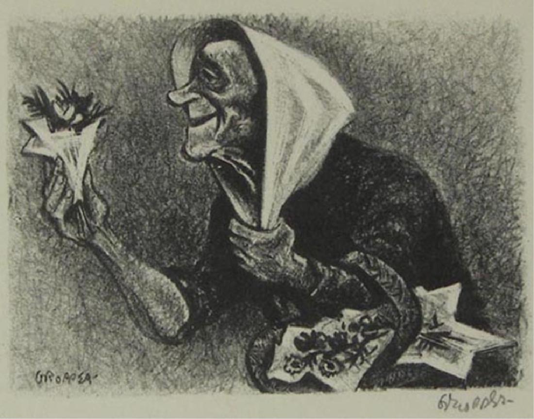 William Gropper, Lithograph (1 of 3)