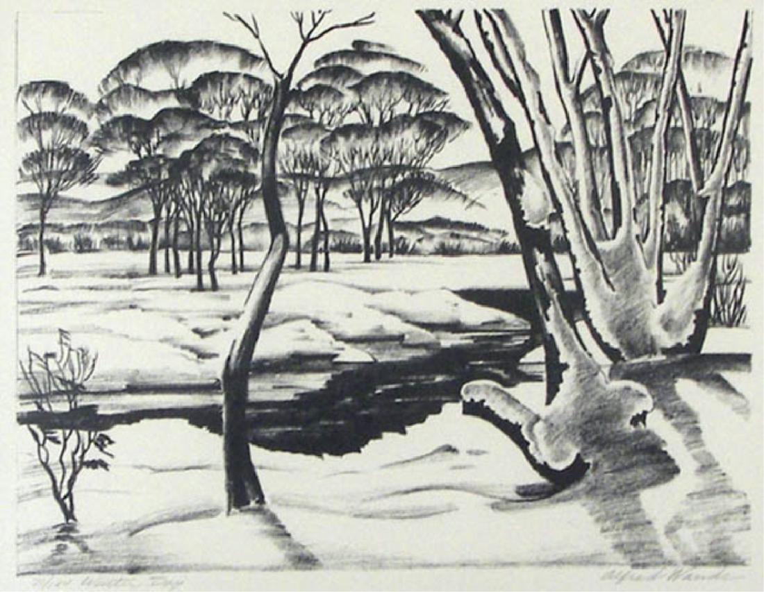 Alfred Wands, Lithograph (1 of 3)