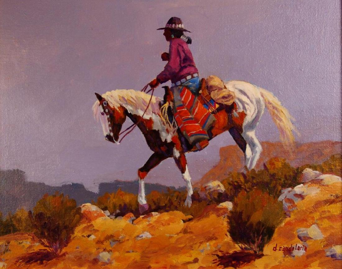 Doug Candelaria (20th Century), Oil on Board, (1 of 4)