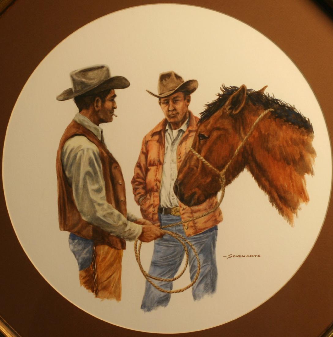 Tom Schenarts, Watercolor, (1 of 3)