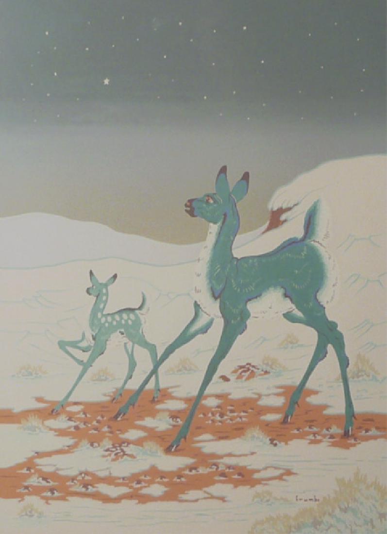 Woody Crumbo, Serigraph (1 of 1)