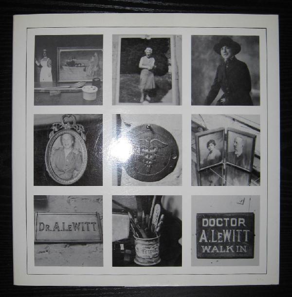 LEWITT, Sol. : Autobiography Sol Lewitt 1980 . 4to. b/w illus. wrs. dw. New York: Multiples Inc., 1980.