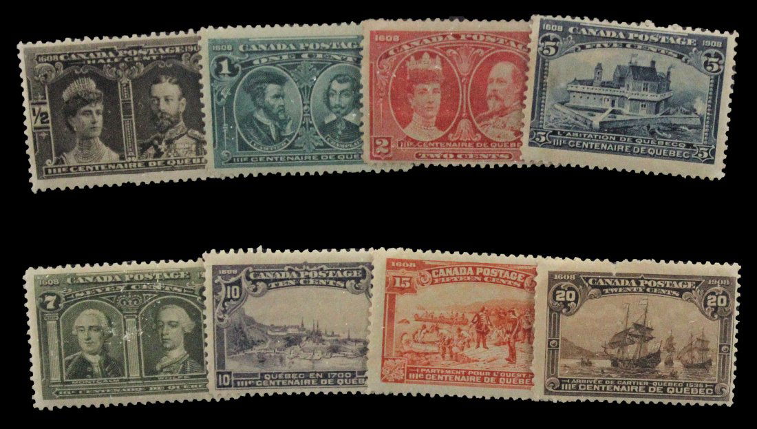 CANADA 1908 QUEBEC TERCENTENARY ACCUMULATION Sep 18, 2014 Walker's