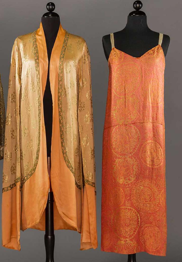 CALLOT SOEURS & WORTH LAME GARMENTS, PARIS, 1920s (1 of 10)