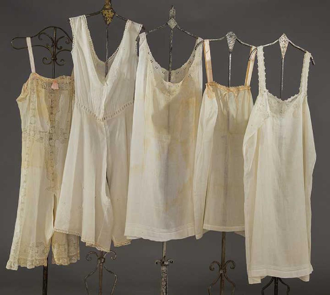 TWO STEP-INS & THREE CAMISOLES, 1905-1915 (1 of 9)