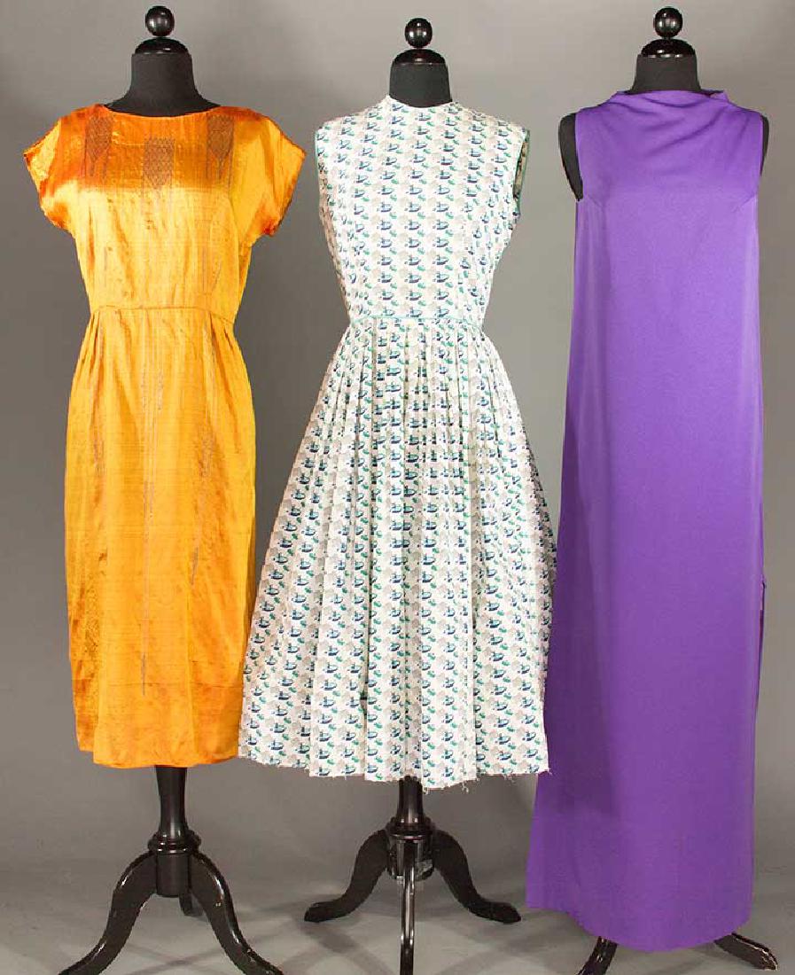 THREE DRESSES, 1955-1965 (1 of 6)