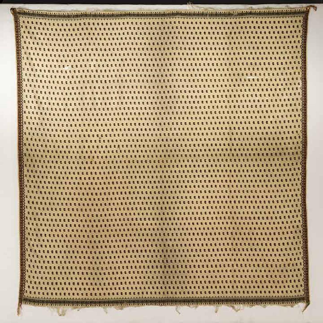 SILK & WOOL KASHMIRI SHAWL, EARLY 19TH C (1 of 5)