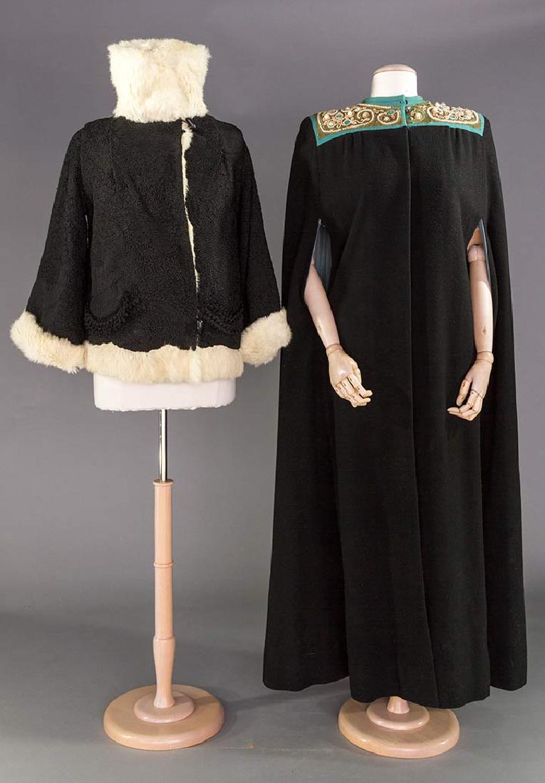 SOUTACHE JACKET & JEWELED CAPE, 1915 & 1940s (1 of 10)