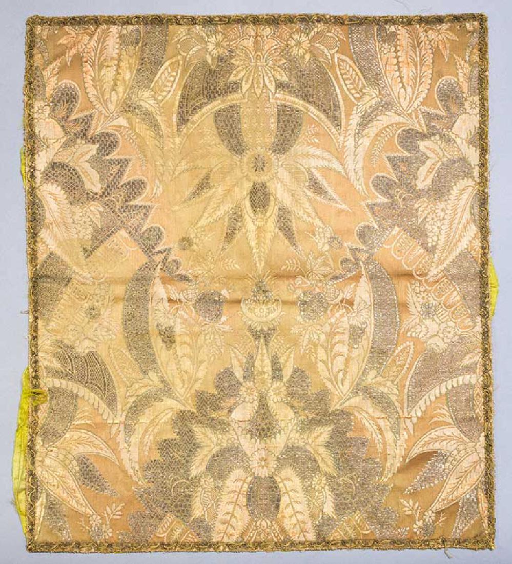 SILK & METALLIC BROCADE SQUARE, 1690-1720 (1 of 8)