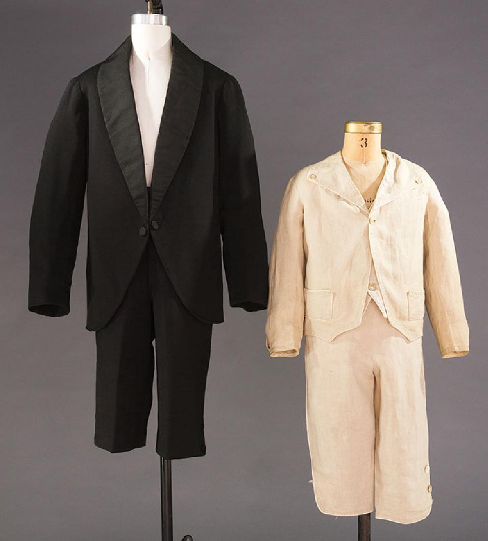 TWO LITTLE BOYS' SUITS, 1880-1910 (1 of 10)