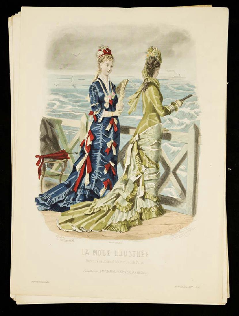 25 FASHION PLATES, PARIS, 1870-1878 (1 of 7)