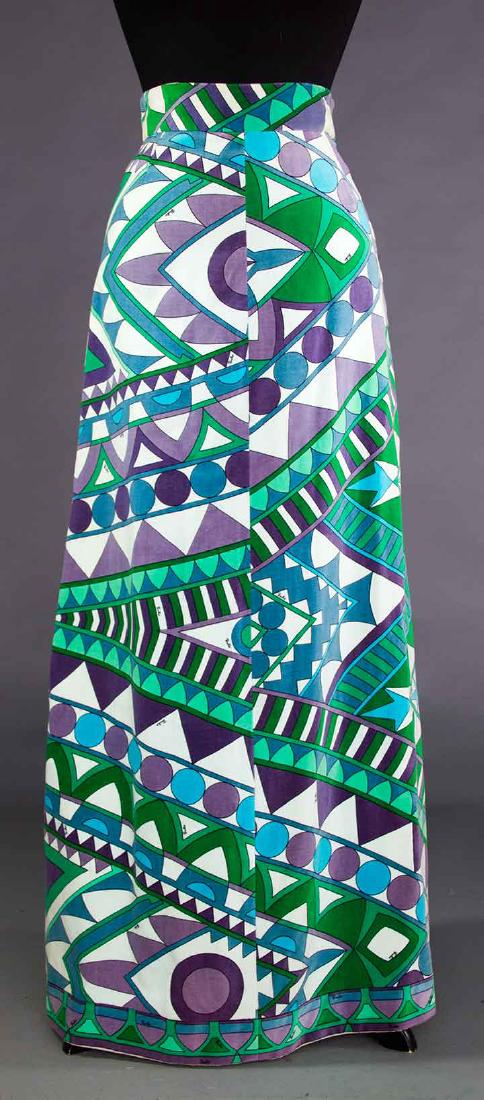 PUCCI VELVET MAXI SKIRT, ITALY, 1970s (1 of 6)