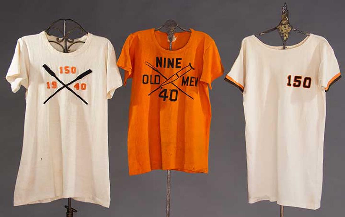THREE PRINCETON TEE SHIRTS, 1940 (1 of 9)