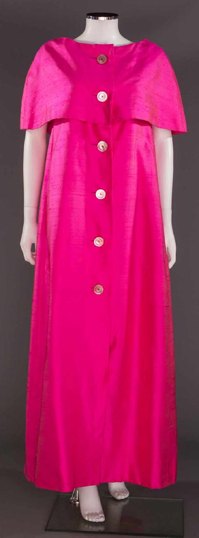 DIOR PINK SUMMER EVENING DRESS, 1960s (1 of 7)