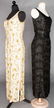 TWO SEQUIN & BEADED SHEATHS, 1950s - 2