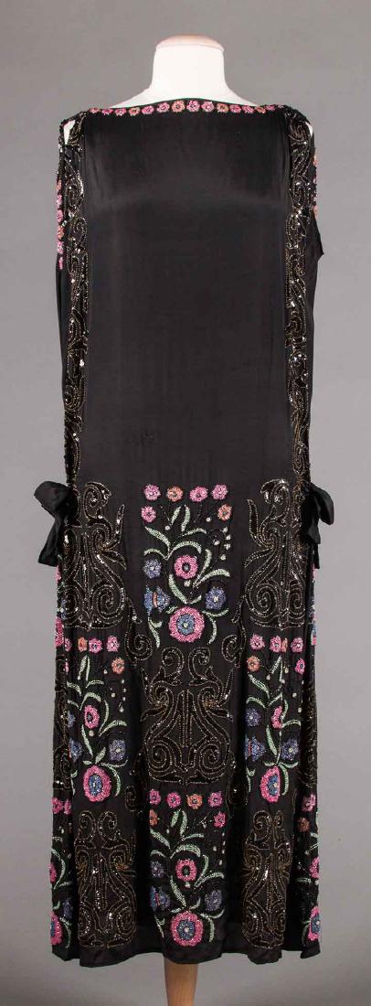 MULTI-COLOR BEADED DRESS, EARLY 1920s (1 of 9)
