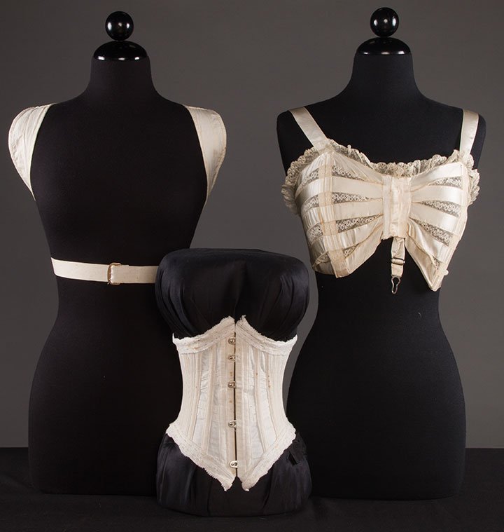 THREE LADIES' UNDERGARMENTS, 1900-1920 (1 of 6)