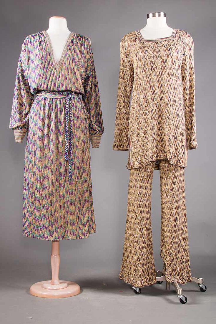 TWO MISSONI EVENING OUTFITS, 1970s (1 of 10)