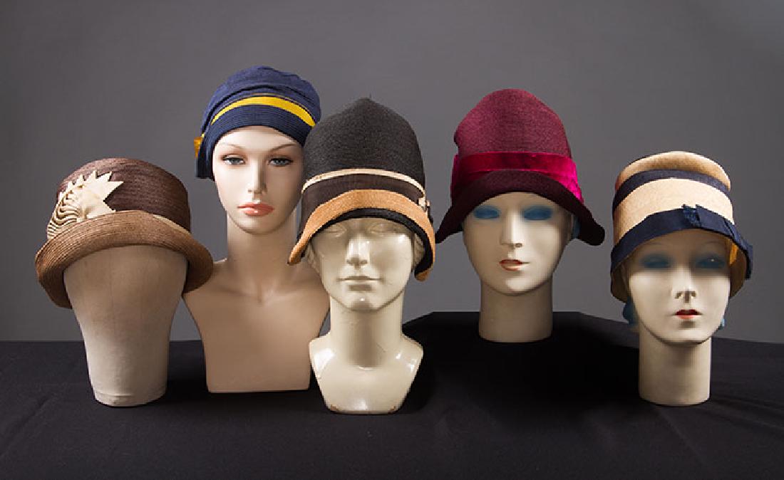 5 SUMMER CLOCHES, 1920-1930 (1 of 10)