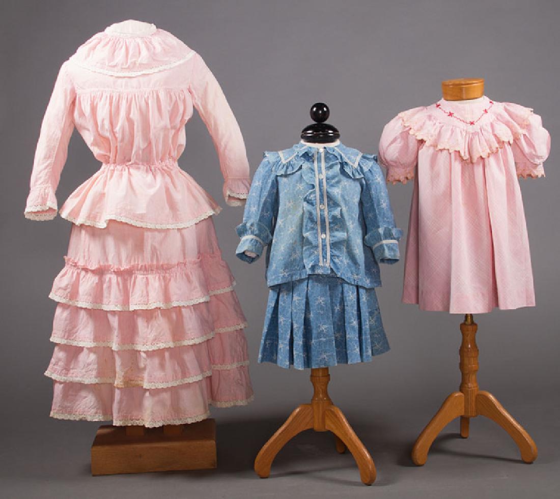 1 BOY'S & 2 GIRL'S DRESSES, 1880-1900 (1 of 10)
