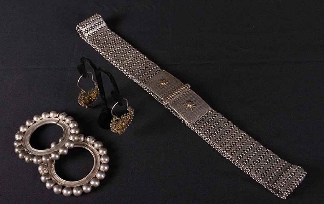 SOLID SILVER WEDDING BELT, MIDDLE EAST (1 of 9)