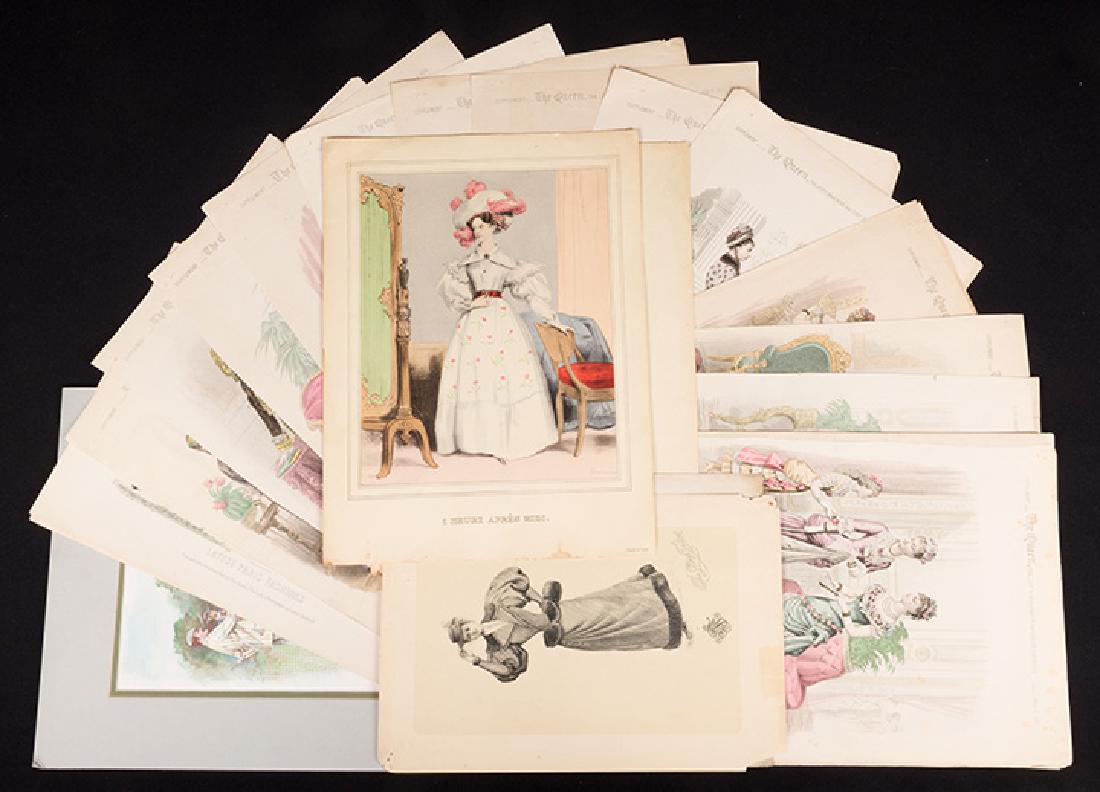 31 FASHION PLATES, 1830 - 1900 (1 of 8)