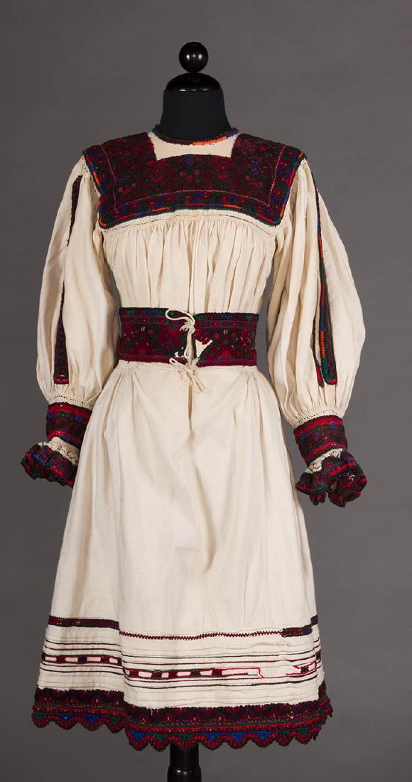 REGIONAL DRESS, EASTERN EUROPE, EARLY 20TH C. (1 of 9)