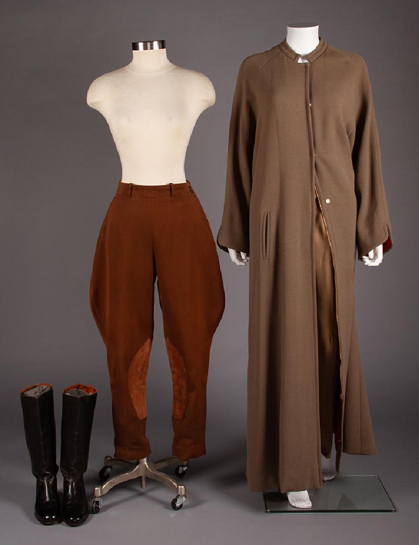 THREE KATHARINE HEPBURN RIDING GARMENTS & 1 COAT (1 of 10)