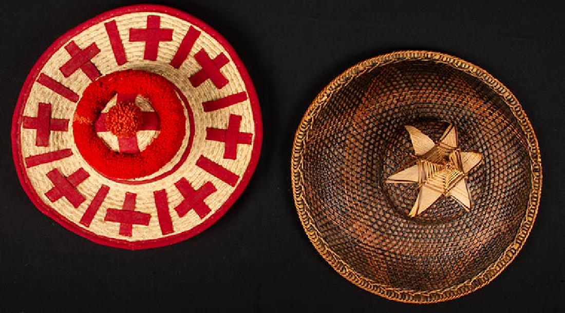 TWO KATHARINE HEPBURN STRAW HATS (1 of 10)