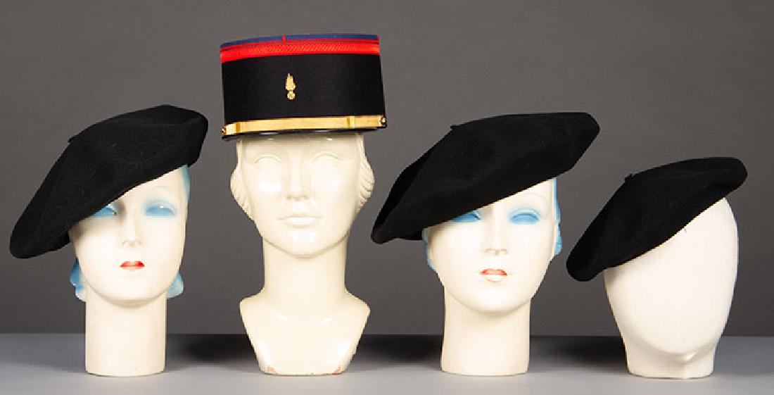 FOUR KATHARINE HEPBURN BLACK HATS (1 of 8)
