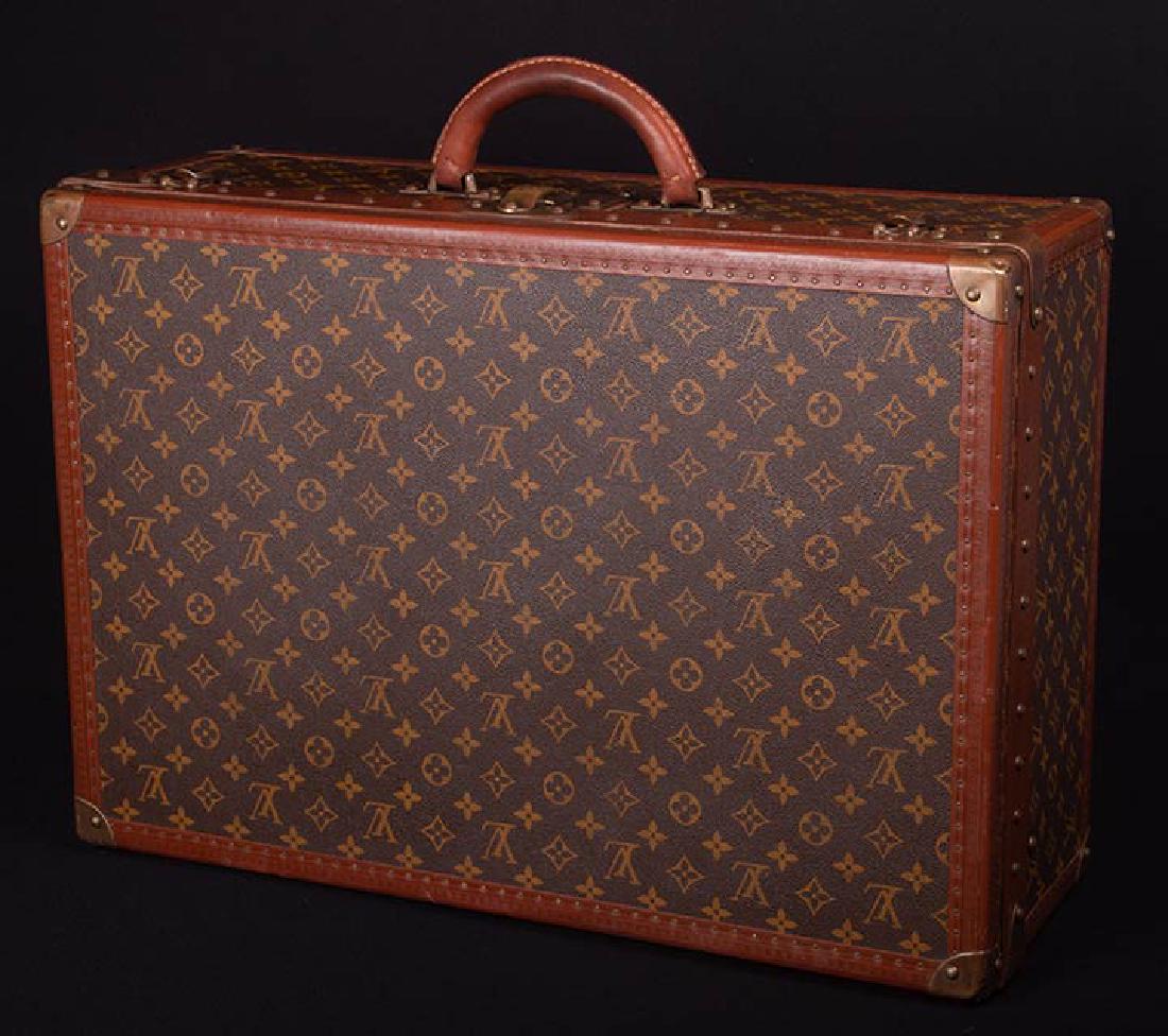 LOUIS VUITTON ALZER 60 HARD SUITCASE, 1960-1970s (1 of 10)