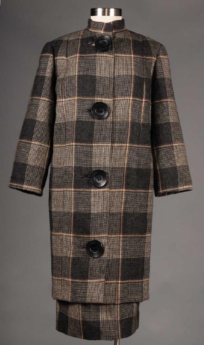PEDRO RODRIGUEZ WOOL DAY ENSEMBLE, SPAIN, c. 1960 (1 of 9)