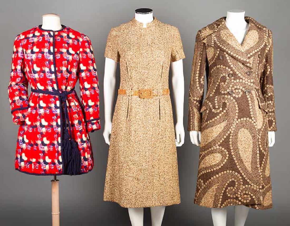 BILL BLASS COAT-DRESS ENSEMBLE & MINI COAT, 1960-1970s (1 of 10)