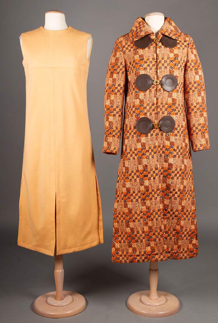 PIERRE CARDIN MAXI DRESS & COAT ENSEMBLE, c. 1972 (1 of 10)