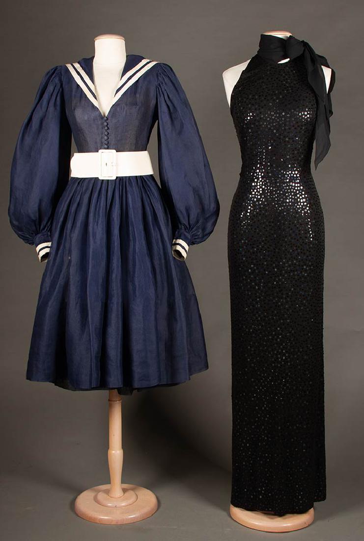 TWO NORMAN NORELL DRESSES, 1960s (1 of 10)
