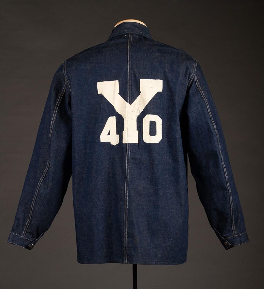 BILT-WELL DENIM COLLEGE JACKET, YALE, 1940 (1 of 10)