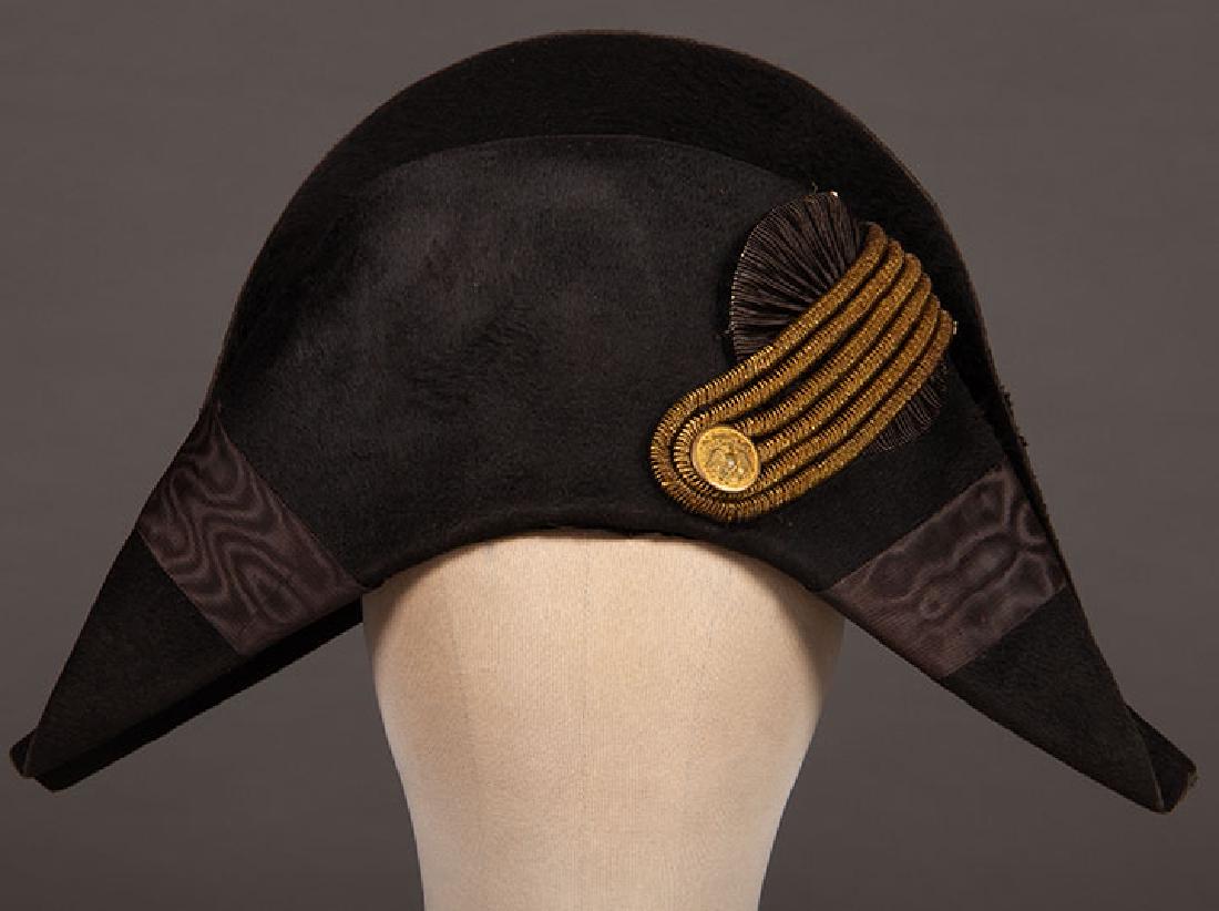MAJ. De FOREST BICORN HAT, c. 1870 (1 of 9)