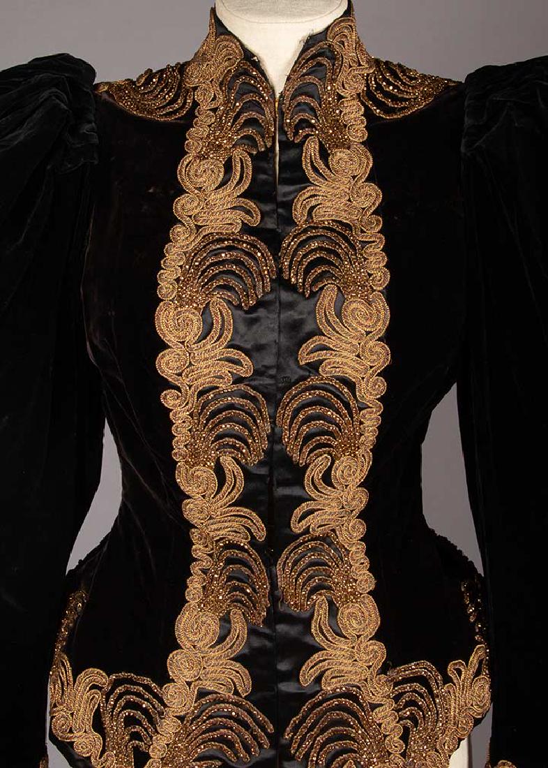 CHARLES WORTH BODICE & ONE BEADED JACKET, c. 1895 (1 of 10)